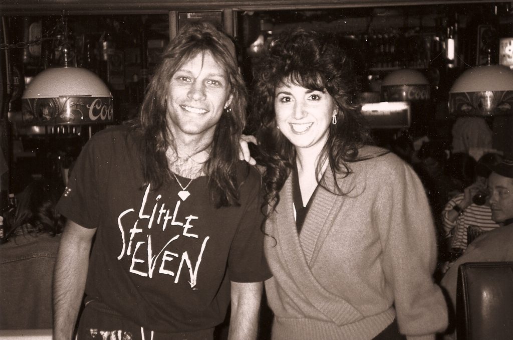 Taylor Van Arsdale and Jon Bon Jovi